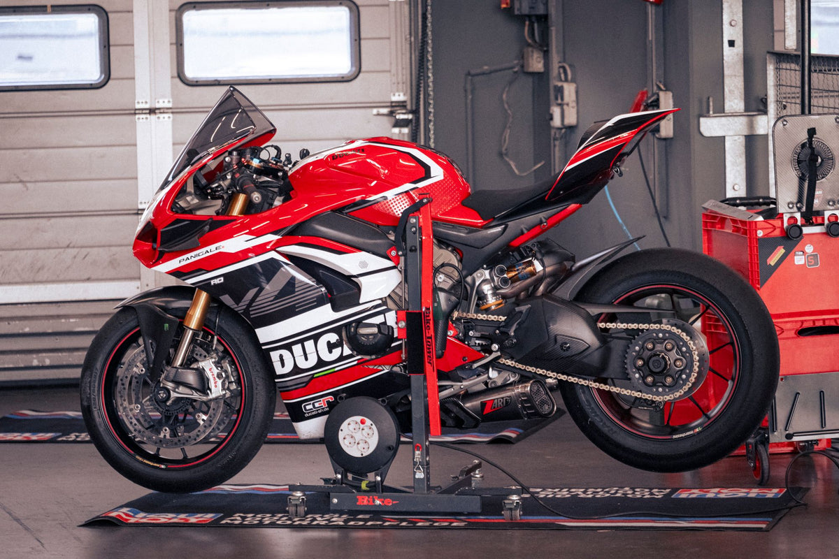 Red Ducati Panigale V4
