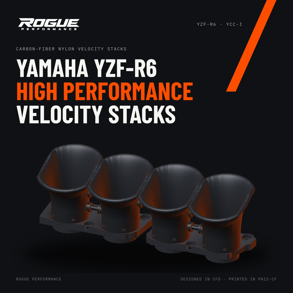 Yamaha YZF-R6 Velocity Stacks - Carbon Fiber